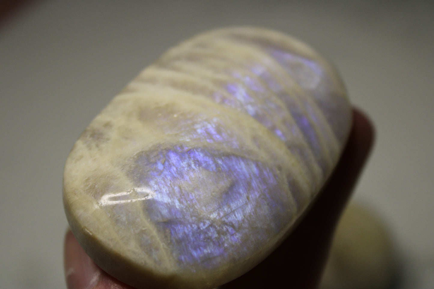 Moonstone Palm Stones