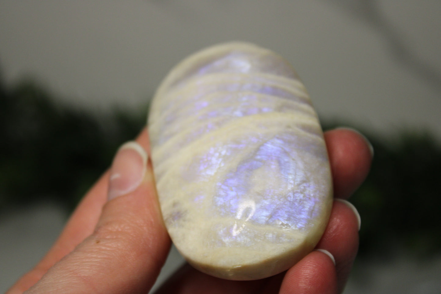 Moonstone Palm Stones