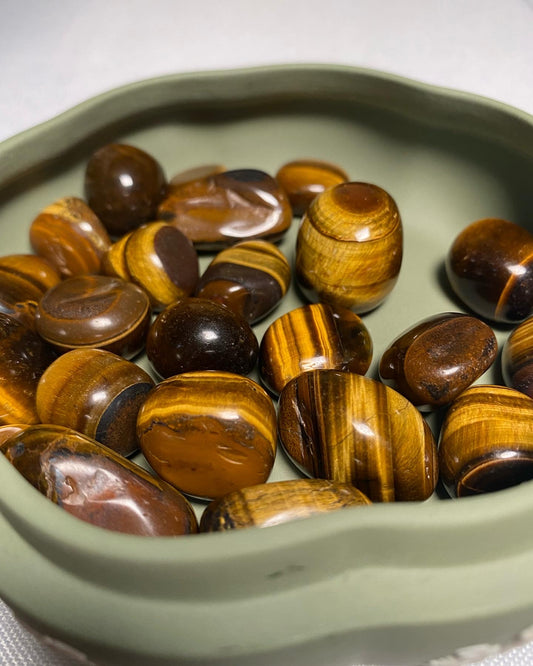 Tigers Eye Tumbles