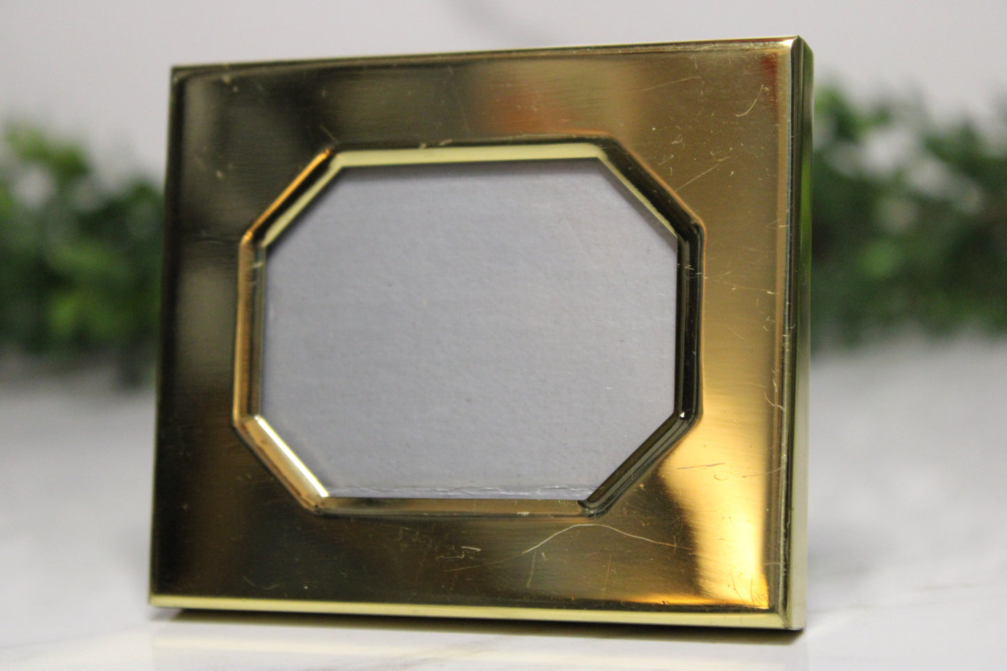 Vintage Mini Gold Finish Picture Frame