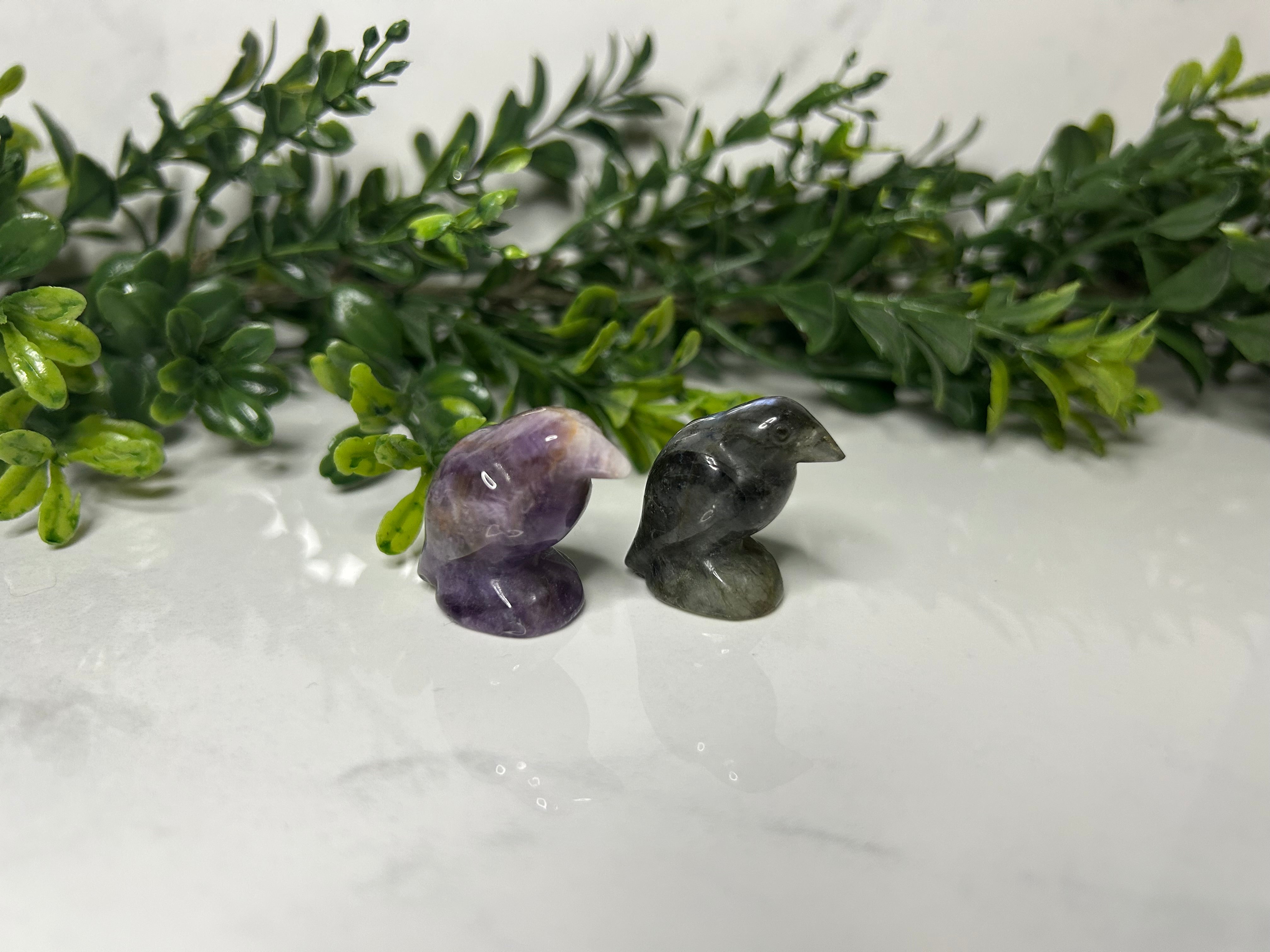 Mini Raven – Jade & Geodes