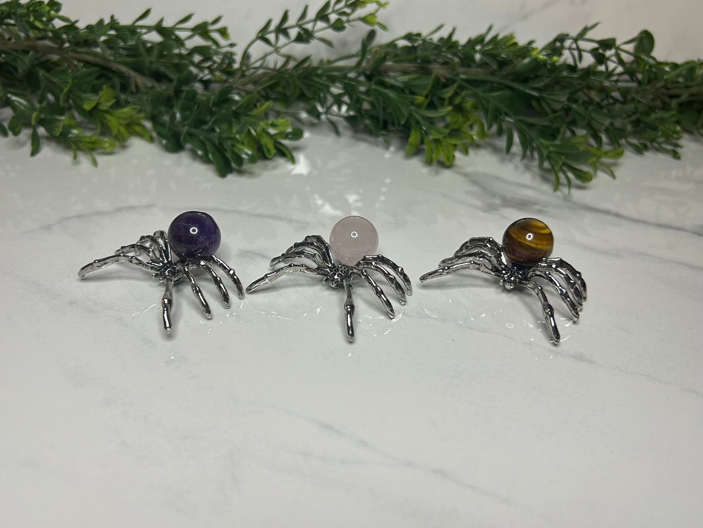 Mini Metal Spiders