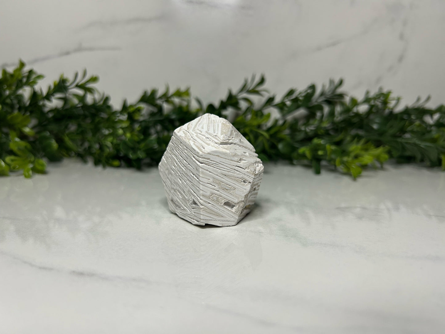 White Druzy Agate Freeform