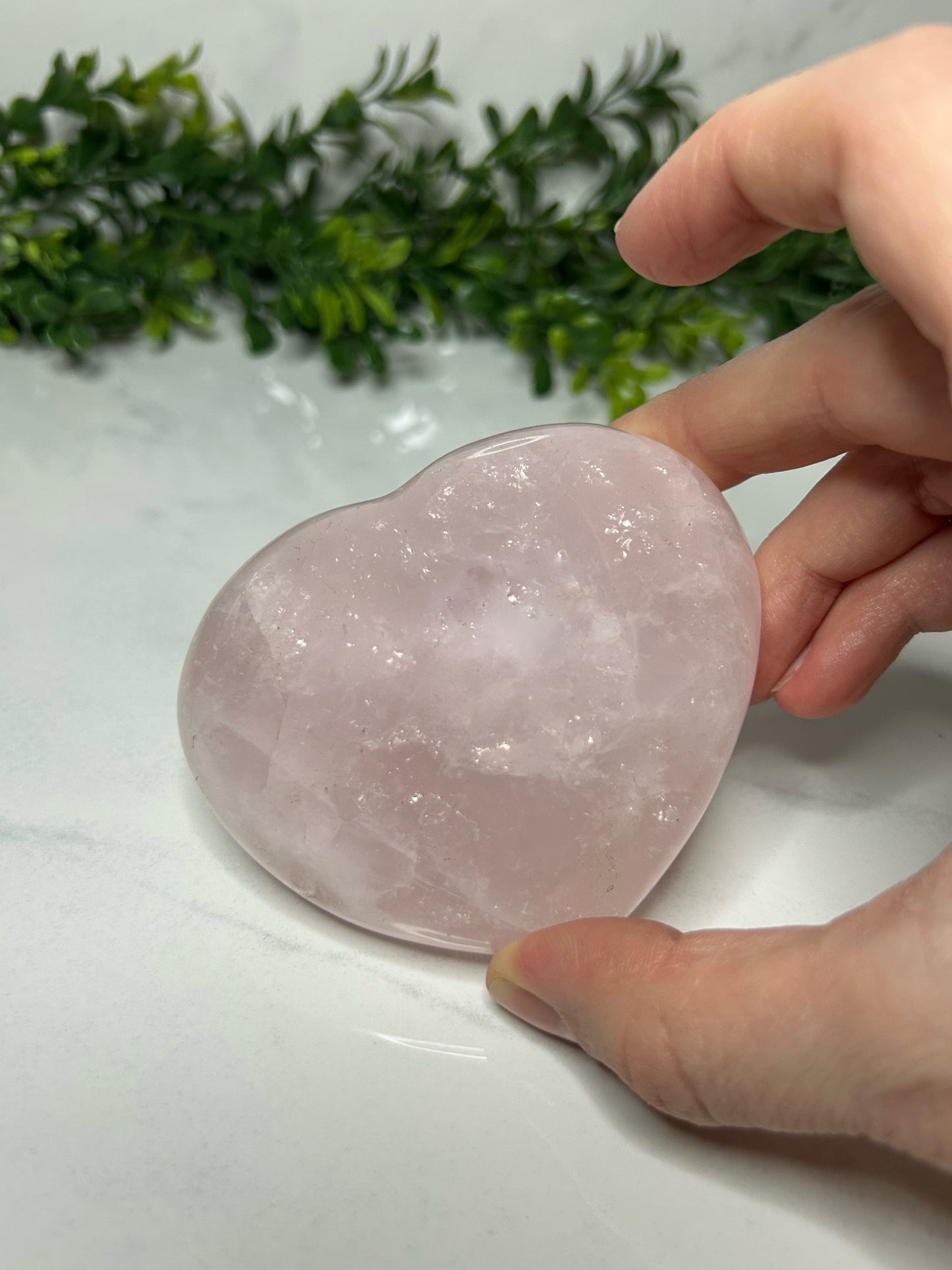Large Rose Quartz Heart